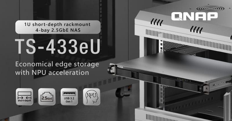 ذخیره ساز TS-433eU کیونپ